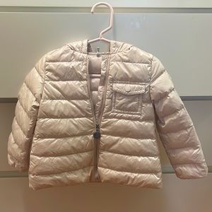 Moncler baby girl jacket pink